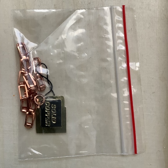 New vintage fancy SOLID COPPER bracelet - Picture 11 of 11